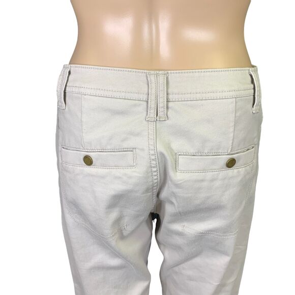 Lole Womens Khaki Bootcut Denim Jeans Pants Beige Tan Size 4 - Picture 7 of 14
